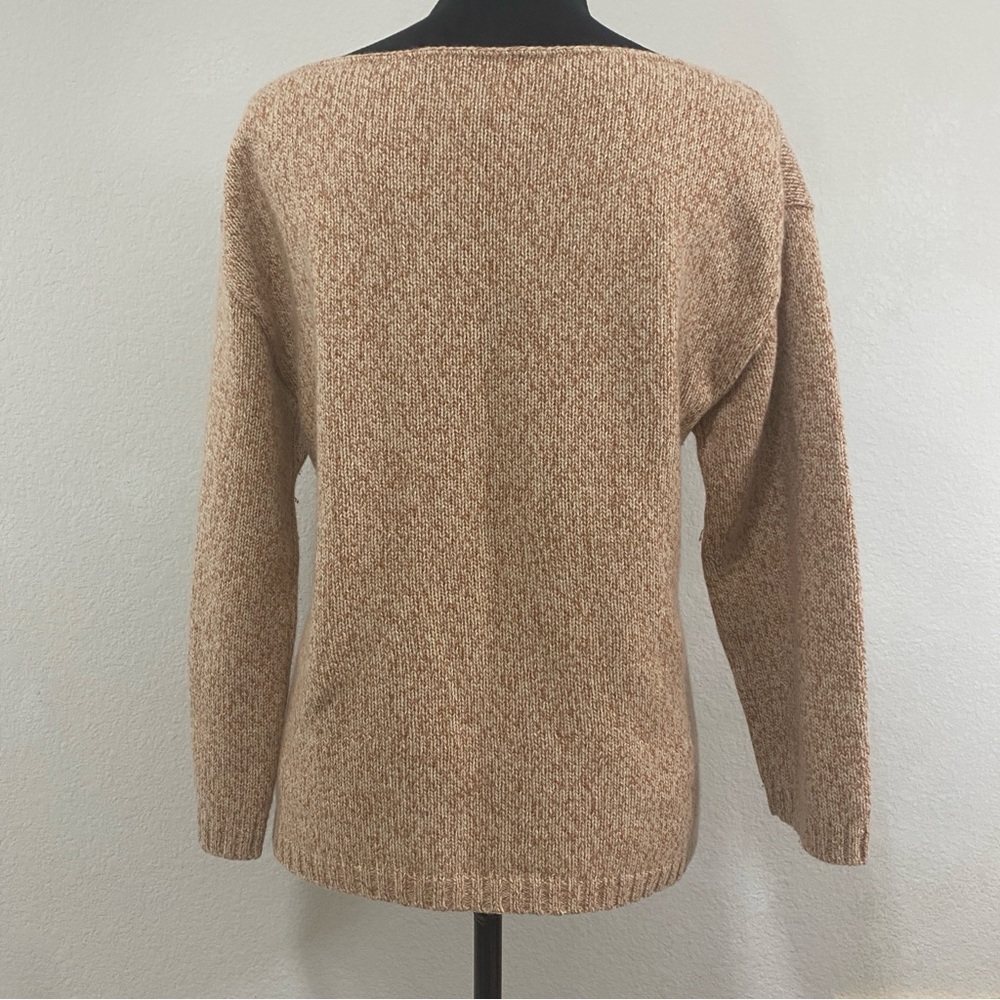 Theory 100% Cashmere Women's Peach Sweater, Size Large - Picture 2 of 3